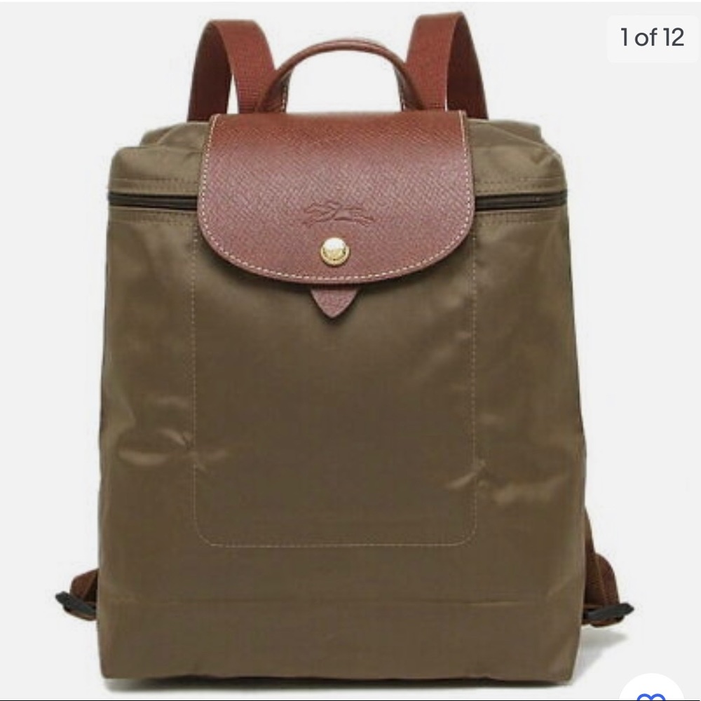 NWOT LONGCHAMP Le Pliage Nylon Foldable Travel Backpack